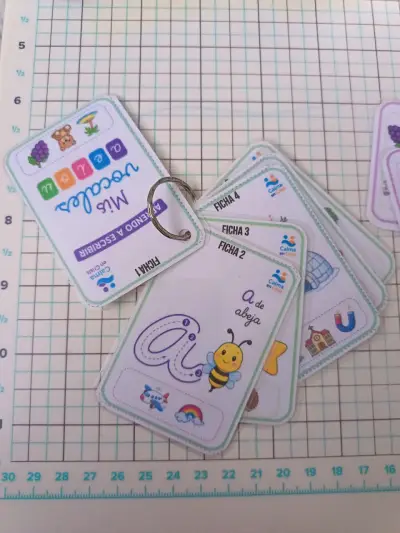 Llavero Educativo Vocales - miniatura 3