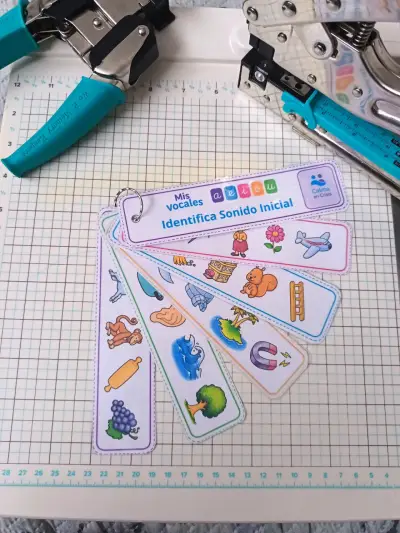 Llavero Educativo Vocales - miniatura 5