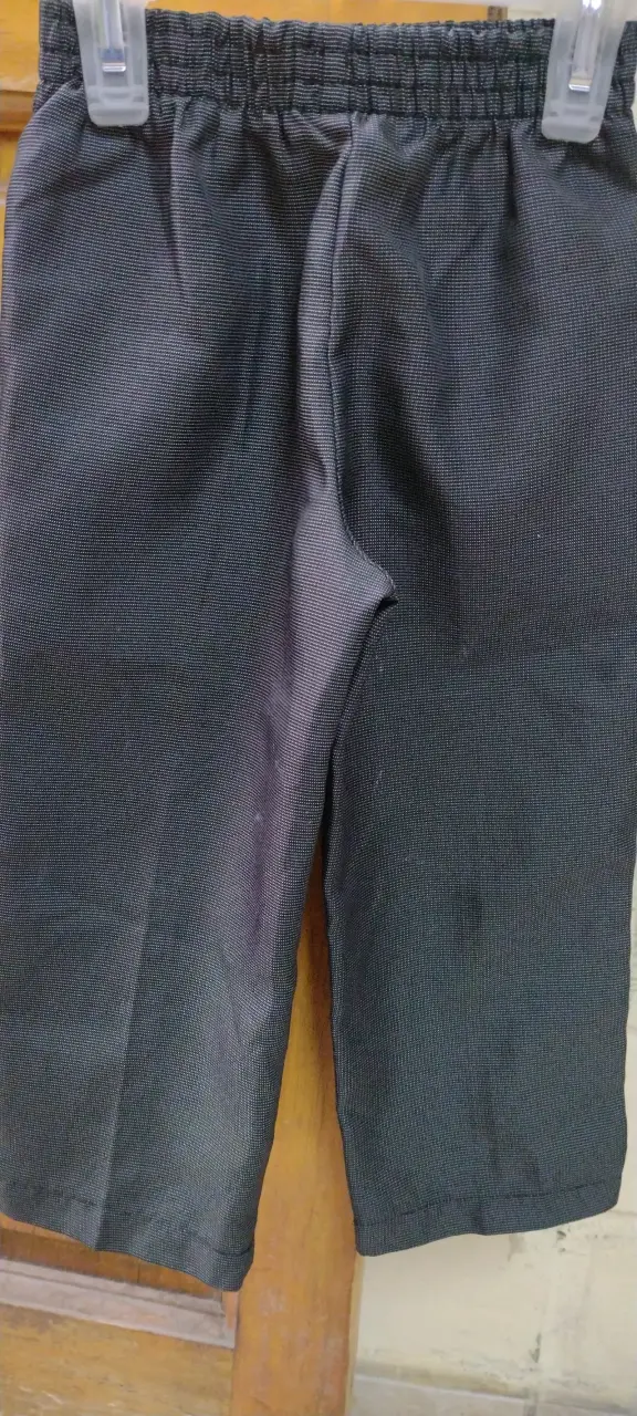 Pantalones cortos negros elasticados - 1