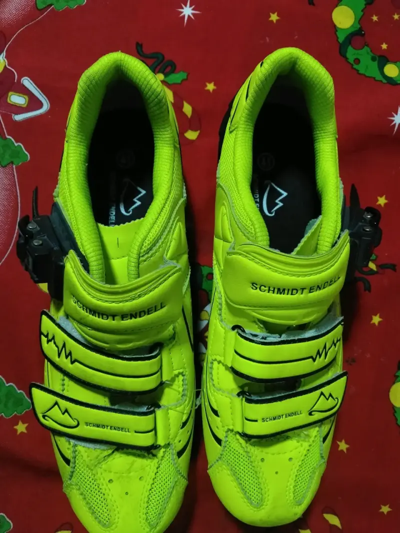 Zapatillas ciclismo Schmidt Endell amarillas - 1