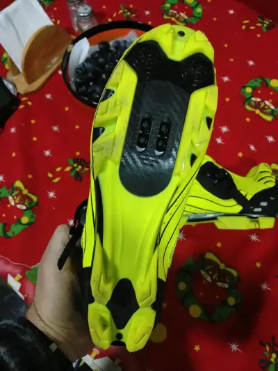 Zapatillas ciclismo Schmidt Endell amarillas - miniatura 3