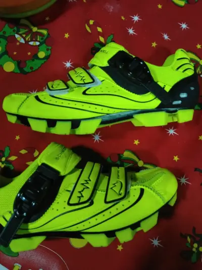 Zapatillas ciclismo Schmidt Endell amarillas - miniatura 5