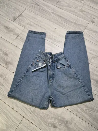 Jeans azul mujer Asos nuevo - miniatura 1