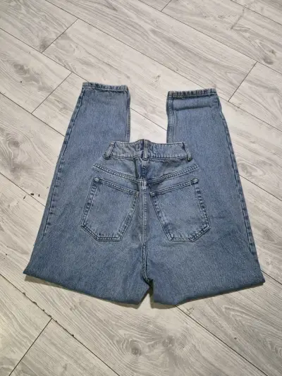 Jeans azul mujer Asos nuevo - miniatura 3