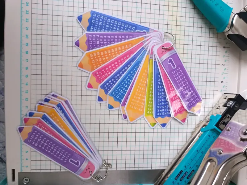 Llavero Educativo Tablas de Multiplicar - 1