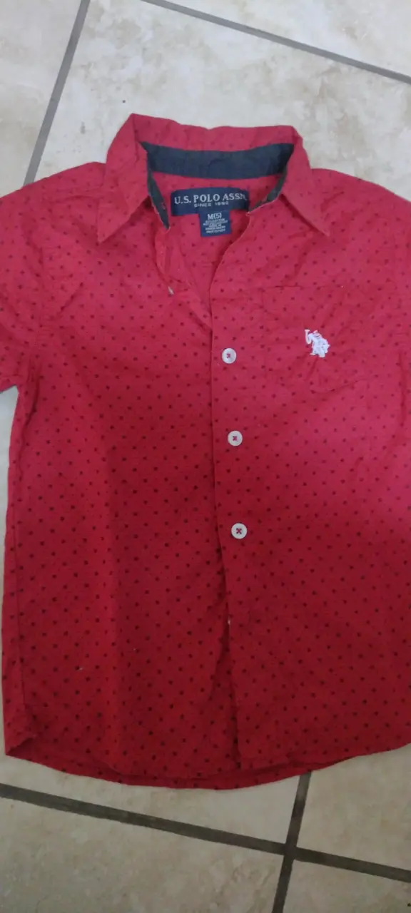 Camisa roja U.S. Polo Assn - 1