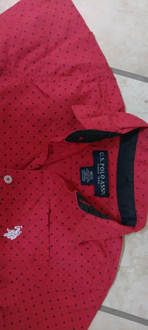 Camisa roja U.S. Polo Assn - 2