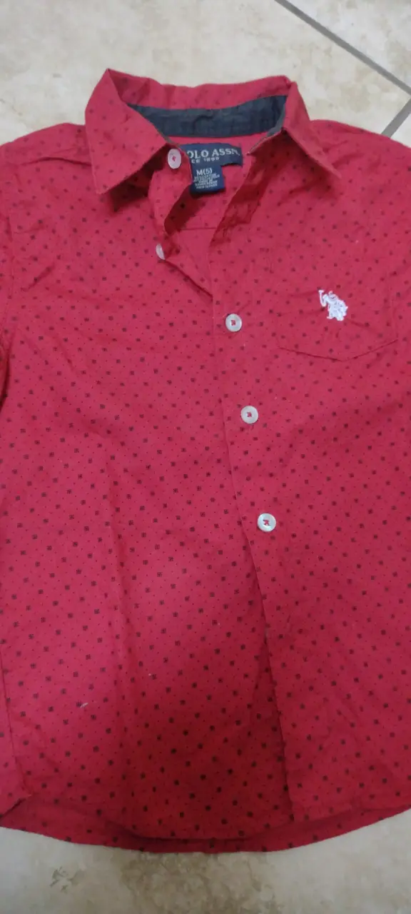 Camisa roja U.S. Polo Assn - 3