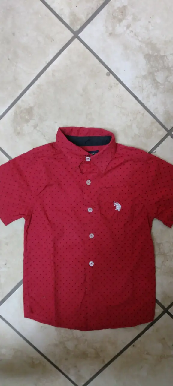 Camisa roja U.S. Polo Assn - 4