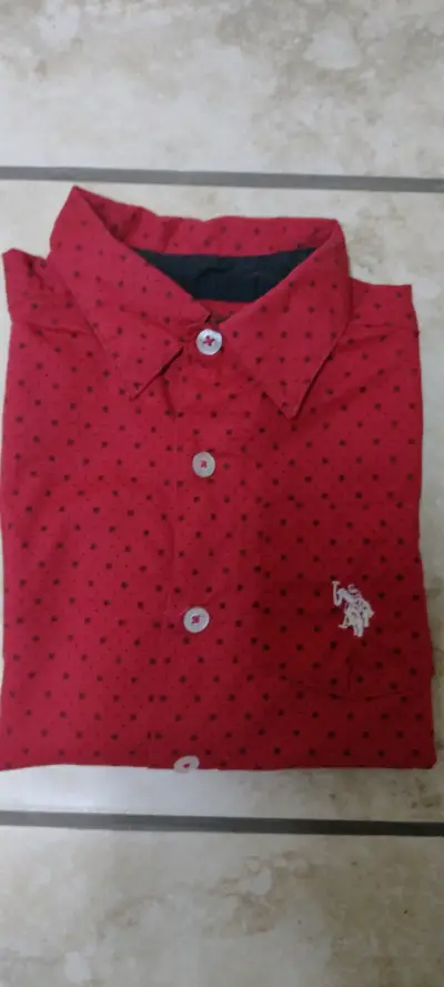 Camisa roja U.S. Polo Assn - miniatura 5
