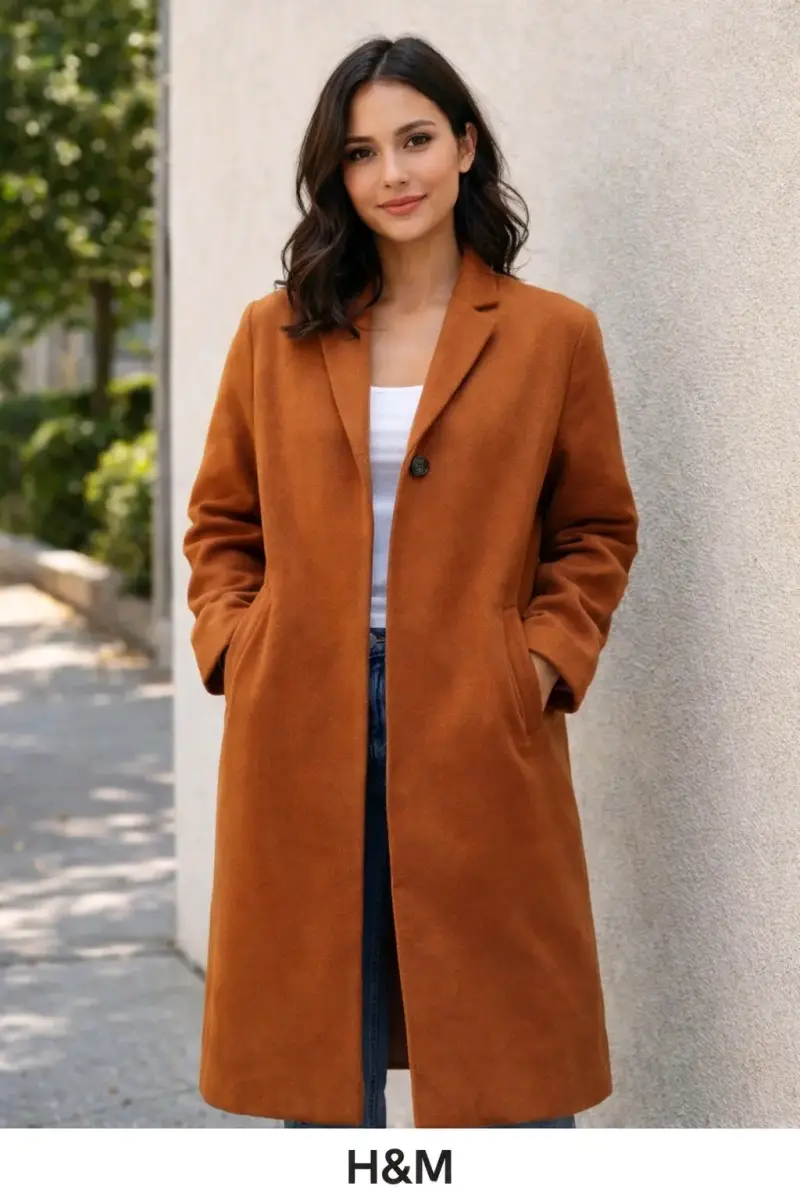 Abrigo beige Zara talla M - 3