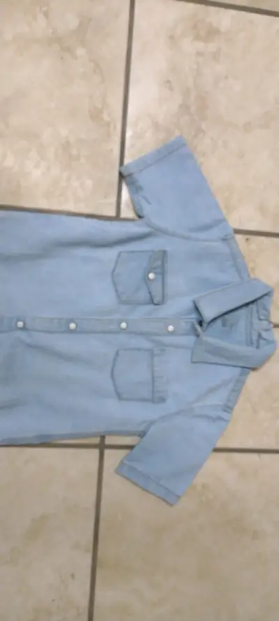 Camisa sin mangas de mezclilla - miniatura 2