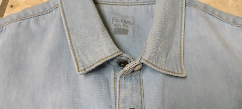 Camisa sin mangas de mezclilla - 3