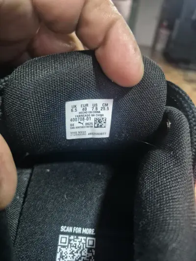 Zapatillas negras de cuero Puma - miniatura 4