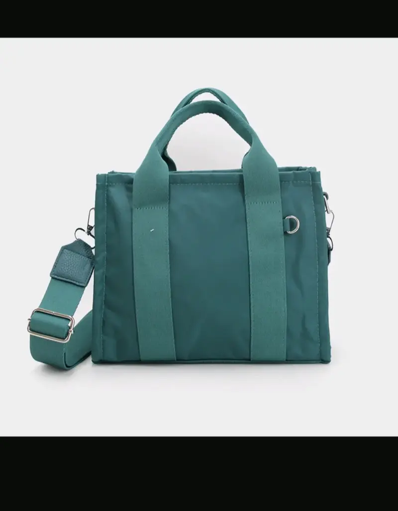 Bolso (roja o verde) con correa ajustable - 2