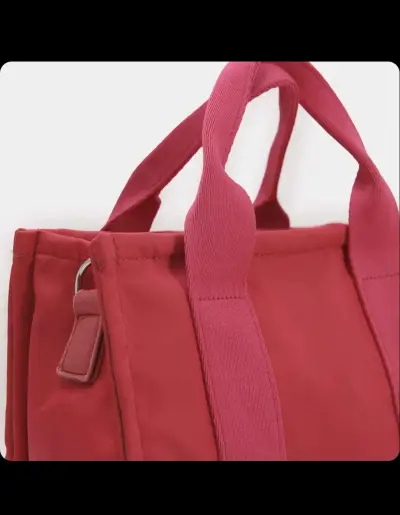 Bolso (roja o verde) con correa ajustable - miniatura 6