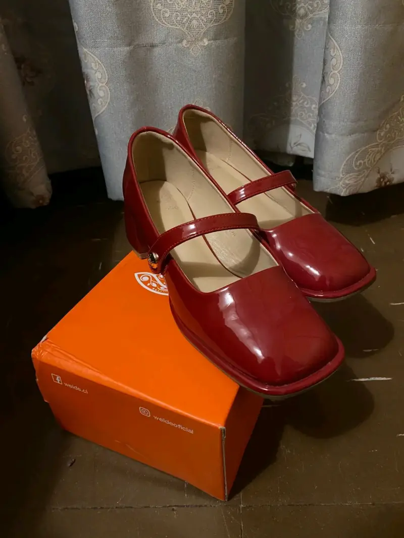 Zapatos rojos charol - 4