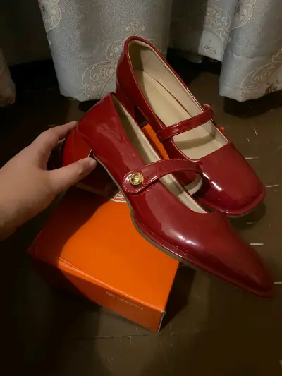 Zapatos rojos charol - miniatura 5