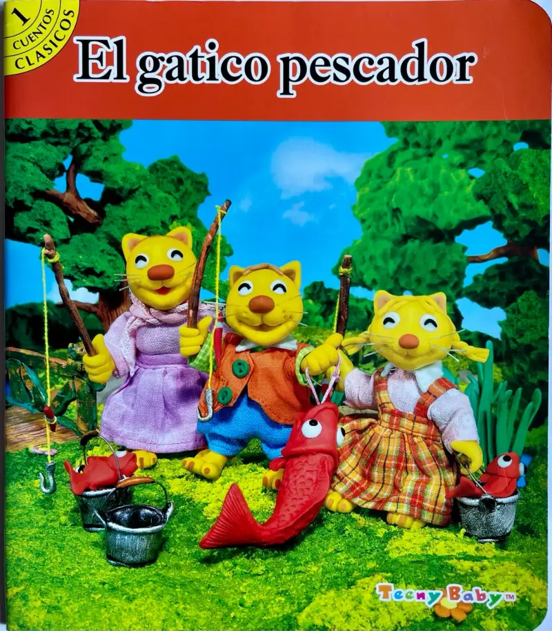 Libro El gatico pescador - 1