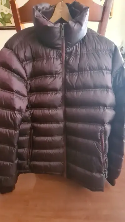 Parka acolchada morado oscuro - miniatura 1