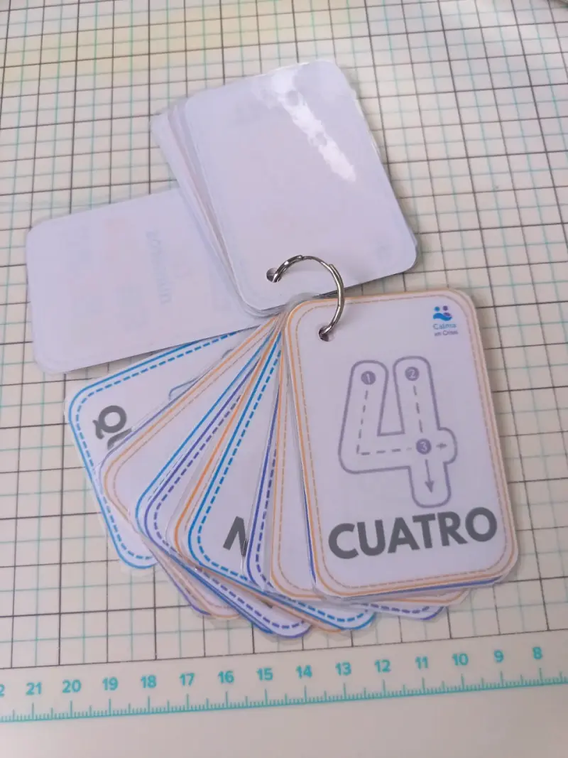 Tarjetas de números educativas - 2