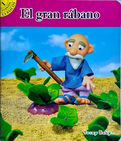 Libro infantil 'El gran rábano' - miniatura 1