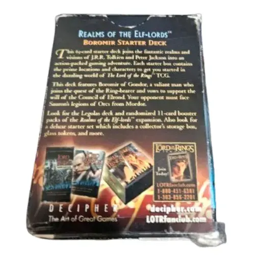 Realms Of The Elf Lords - Boromir Starter Deck (Us - 3