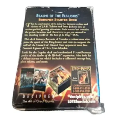Realms Of The Elf Lords - Boromir Starter Deck (Us - miniatura 3