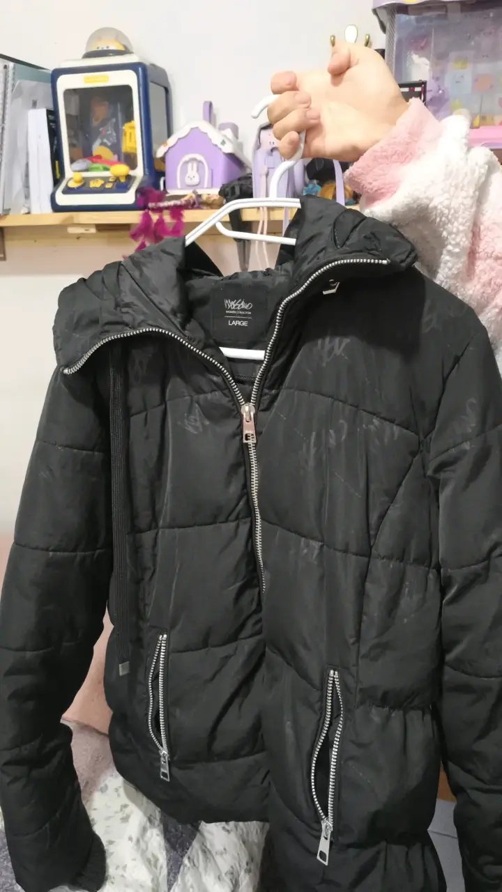 Chaqueta acolchada negra talla L mossimo nueva - 1