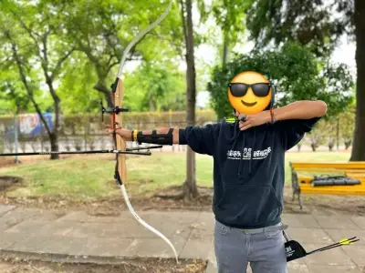 Arco Recurvo 32 libras zurdo - miniatura 2