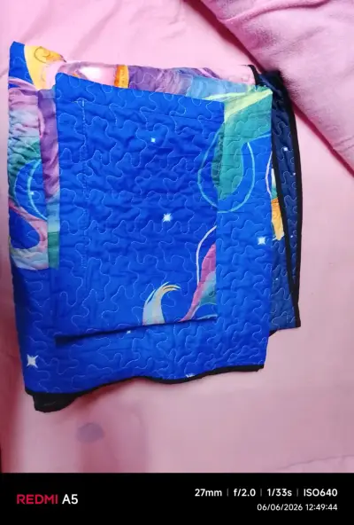 Colcha de unicornio colorida - miniatura 2