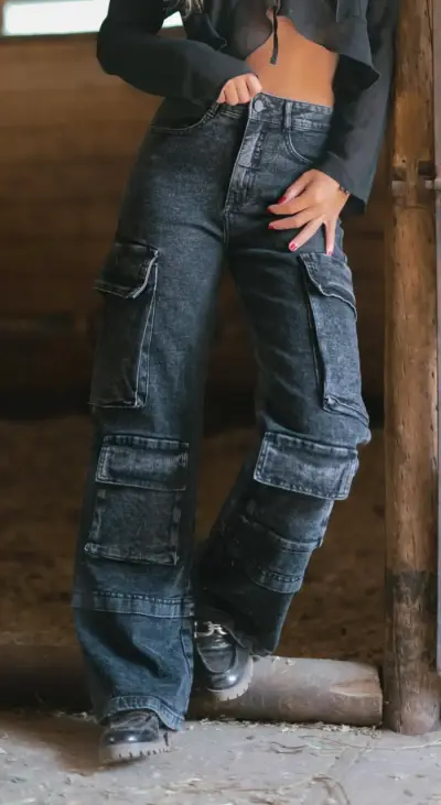 Jeans cargo RAINDOOR - miniatura 1