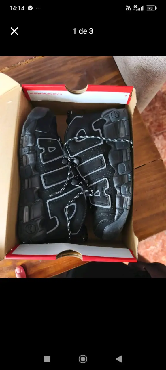 Zapatillas negras Nike Air - 3