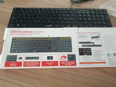 Teclado multimedia Genius cableado - miniatura 5