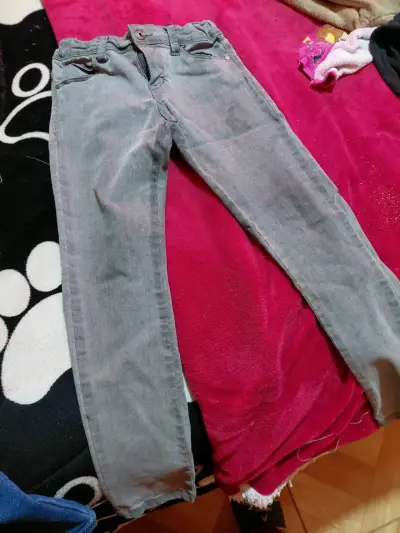 Jeans azul para niñas - miniatura 3