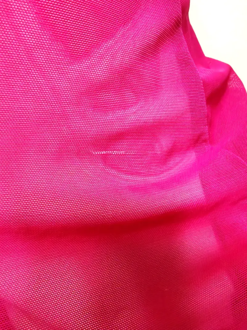 Camisón fucsia encaje romántico - 4