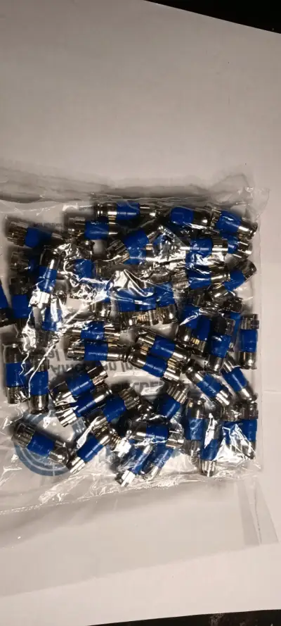 Conectores Rg6 Belden Bolsa 50 unidades - miniatura 1