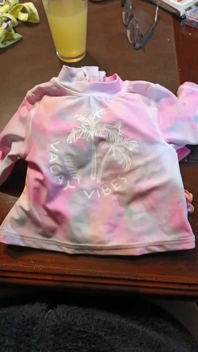 Vestido rosa bebé 9 meses - miniatura 2