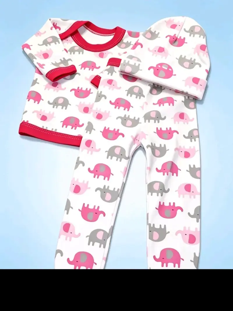 Vestido rosa bebé 9 meses - 3