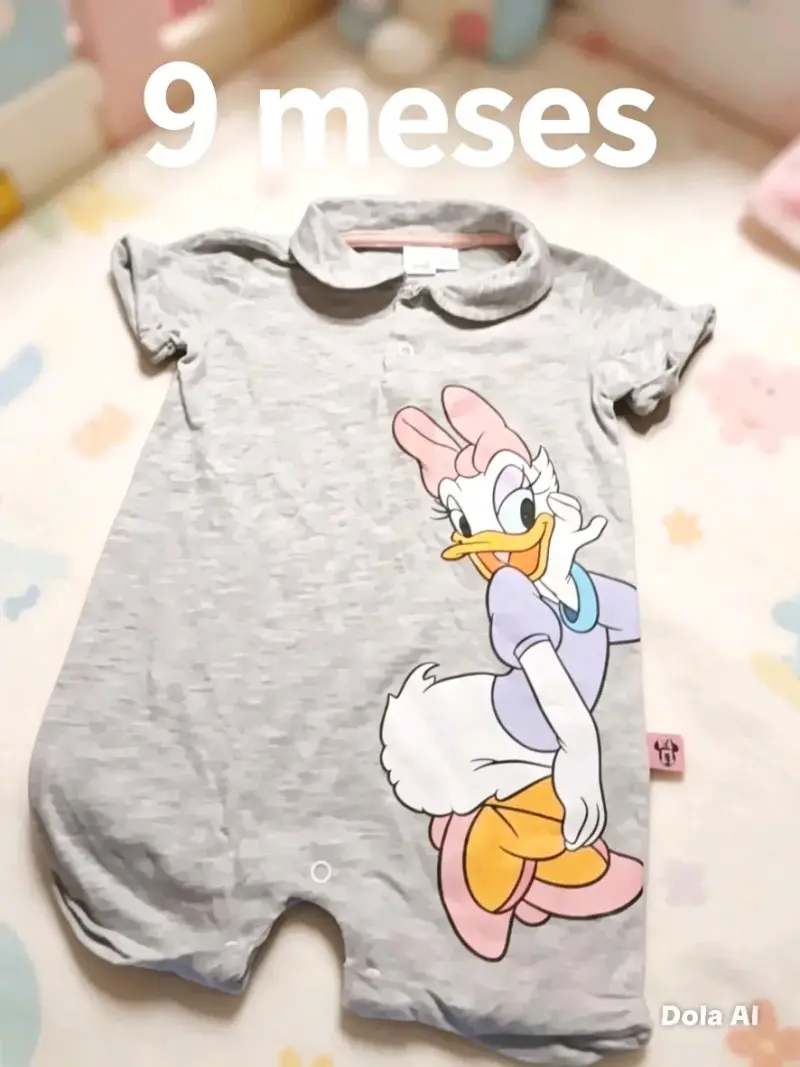 Vestido rosa bebé 9 meses - 5