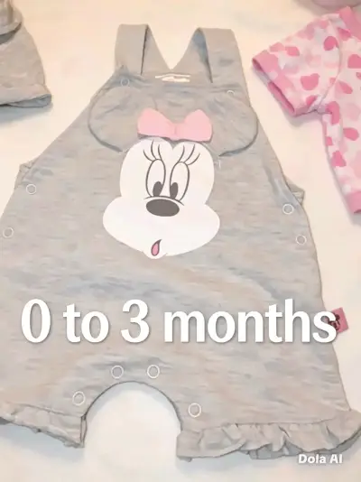 Vestido rosa bebé 9 meses - miniatura 6