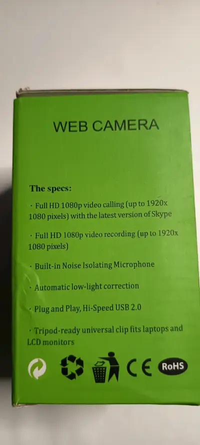 Cámara web para PC o Notebook - miniatura 3