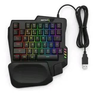 Teclado mini gamer retroiluminado - 2