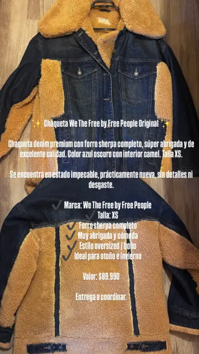 Chaqueta We The Free by Free People Original - miniatura 4