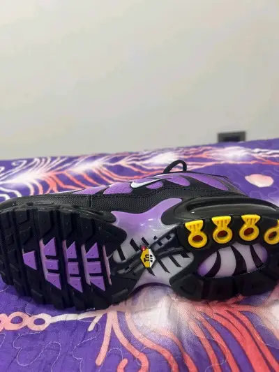 Zapatillas deportivas moradas negras - miniatura 2