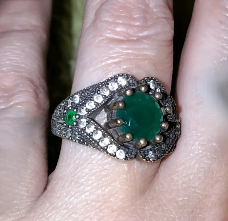 Anillo de plata