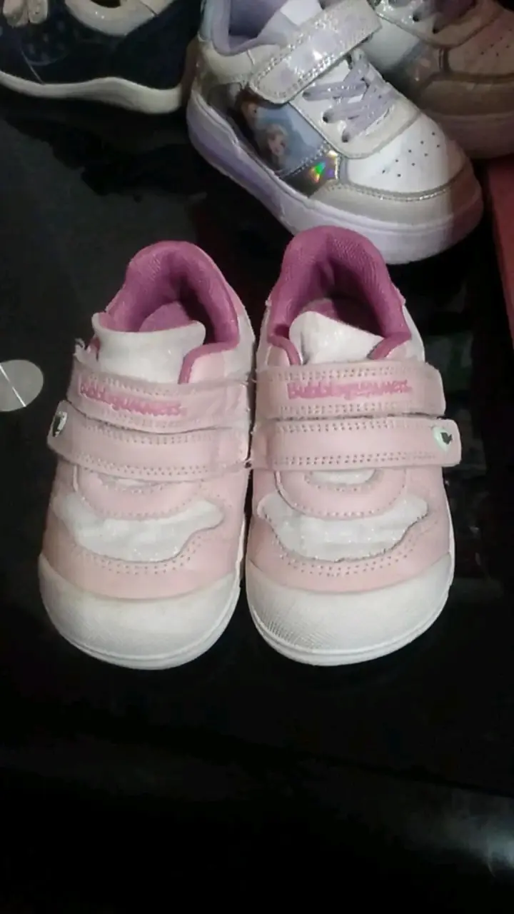 Zapatillas Bubble Gummers azules y rosadas - 3