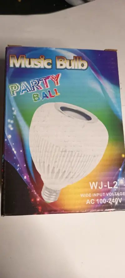 Bombilla de música con altavoz BT - miniatura 1