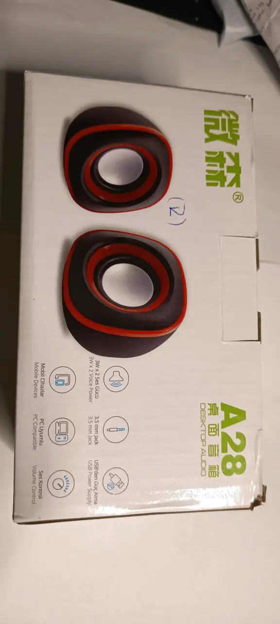 Parlantes de escritorio A28 - 1