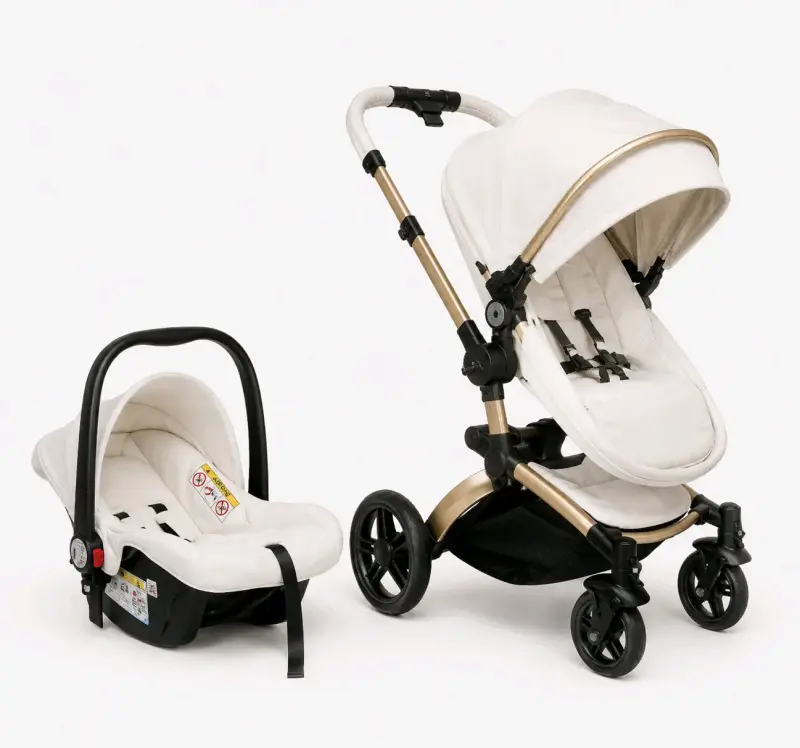 Coche de bebé con silla desmontable - 1